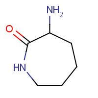 671-42-1 DL-ALPHA-AMINO-EPSILON-CAPROLACTAM chemical structure