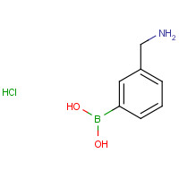 146285-80-5 (3-AMINOMETHYLPHENYL)BORONIC ACID HYDROCHLORIDE chemical structure