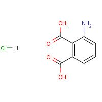 6946-22-1 3-AMINOPHTHALIC ACID HYDROCHLORIDE chemical structure