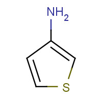 17721-06-1 3-AMINOTHIOPHENE chemical structure