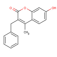 86-44-2 3-BENZYL-7-HYDROXY-4-METHYL-2H-CHROMEN-2-ONE chemical structure