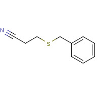 5601-23-0 3-Benzylthiopropionitrile chemical structure