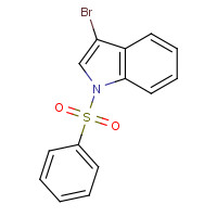 99655-68-2 3-BROMO-1-(PHENYLSULFONYL)-1H-INDOLE chemical structure