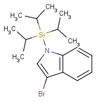148249-36-9 3-BROMO-1-(TRIISOPROPYLSILYL)INDOLE chemical structure
