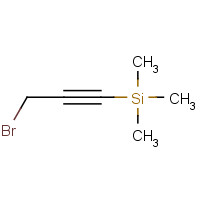 38002-45-8 3-BROMO-1-(TRIMETHYLSILYL)-1-PROPYNE chemical structure
