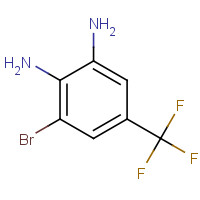 113170-72-2 3-BROMO-4,5-DIAMINOBENZOTRIFLUORIDE chemical structure