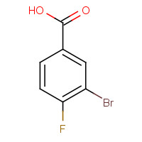 1007-16-5 3-Bromo-4-fluorobenzoic acid chemical structure