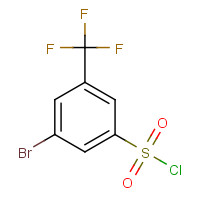 351003-46-8 3-BROMO-5-(TRIFLUOROMETHYL)BENZENESULFONYL CHLORIDE chemical structure