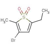 83173-99-3 3-Bromo-5-ethyl-2-methylthiophene-1,1-dioxide chemical structure