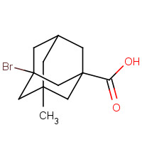 14670-95-2 3-BROMO-5-METHYLADAMANTANE-1-CARBOXYLIC ACID chemical structure