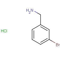 39959-54-1 3-Bromobenzylamine hydrochloride chemical structure