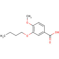 66924-20-7 3-BUTOXY-4-METHOXYBENZOIC ACID chemical structure
