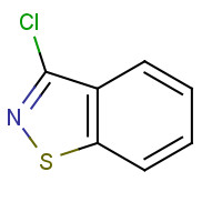 7716-66-7 3-Chloro-1,2-benzisothiazole chemical structure