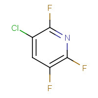 2879-42-7 3-CHLORO-2,5,6-TRIFLUOROPYRIDINE chemical structure