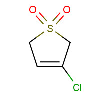 7311-87-7 3-CHLORO-2,5-DIHYDRO-1H-1LAMBDA6-THIOPHENE-1,1-DIONE chemical structure