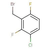 261762-47-4 3-CHLORO-2,6-DIFLUOROBENZYL BROMIDE chemical structure