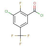 261763-03-5 3-CHLORO-2-FLUORO-5-(TRIFLUOROMETHYL)BENZOYL CHLORIDE chemical structure