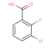 161957-55-7 3-Chloro-2-fluorobenzoic acid chemical structure