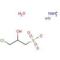 143218-48-8 Sodium 3-chloro-2-hydroxypropanesulphonate hemihydrate chemical structure