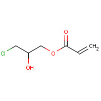 3326-90-7 2-HYDROXY-3-CHLOROPROPYL ACRYLATE chemical structure