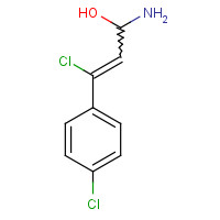 78583-86-5 3-CHLORO-3-(4-CHLOROPHENYL)ACRYLONITRILE chemical structure