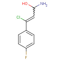 205984-77-6 3-CHLORO-3-(4-FLUOROPHENYL)ACRYLONITRILE chemical structure