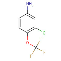 64628-73-5 3-CHLORO-4-(TRIFLUOROMETHOXY)ANILINE chemical structure