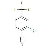 1813-33-8 2-Chloro-4-(trifluoromethyl)benzonitrile chemical structure