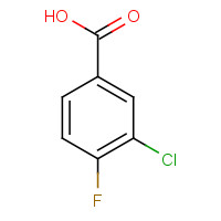 403-16-7 3-Chloro-4-fluorobenzoic acid chemical structure