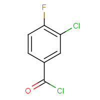 65055-17-6 3-Chloro-4-fluorobenzoyl chloride chemical structure