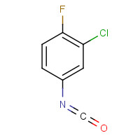 50529-33-4 3-CHLORO-4-FLUOROPHENYL ISOCYANATE chemical structure