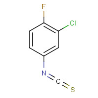 137724-66-4 3-CHLORO-4-FLUOROPHENYL ISOTHIOCYANATE chemical structure