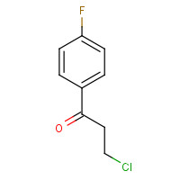 347-93-3 3-CHLORO-4'-FLUOROPROPIOPHENONE chemical structure