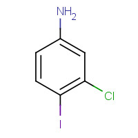 135050-44-1 3-CHLORO-4-IODOANILINE chemical structure