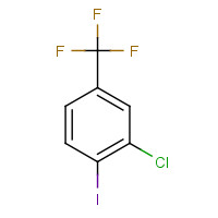 141738-80-9 3-CHLORO-4-IODOBENZOTRIFLUORIDE chemical structure