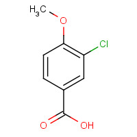 37908-96-6 3-CHLORO-4-METHOXYBENZOIC ACID chemical structure