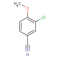 102151-33-7 3-CHLORO-4-METHOXYBENZONITRILE chemical structure