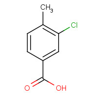 5162-82-3 3-Chloro-4-methylbenzoic acid chemical structure