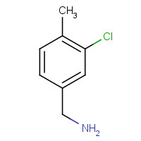 67952-93-6 3-Chloro-4-methylbenzylamine chemical structure