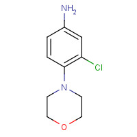 55048-24-3 3-CHLORO-4-MORPHOLINOANILINE chemical structure