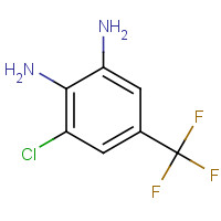 132915-80-1 3-CHLORO-4,5-DIAMINOBENZOTRIFLUORIDE chemical structure