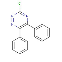 34177-11-2 3-CHLORO-5,6-DIPHENYL-1,2,4-TRIAZINE chemical structure