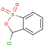 25595-59-9 3-CHLORO-3H-2,1-BENZOXATHIOLE-1,1-DIOXIDE chemical structure