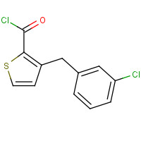 21815-91-8 3-CHLOROBENZO[B]THIOPHENE-2-CARBONYL CHLORIDE chemical structure