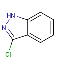 29110-74-5 3-CHLORO-1H-INDAZOLE chemical structure