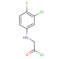 96980-64-2 3-CHLORO-N-(CHLOROACETYL)-4-FLUOROANILINE chemical structure