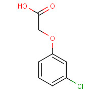 588-32-9 3-Chlorophenoxyacetic acid chemical structure