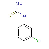 4947-89-1 3-CHLOROPHENYLTHIOUREA chemical structure