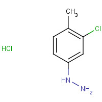 54812-56-5 3-Chloro-4-methylphenylhydrazine hydrochloride chemical structure