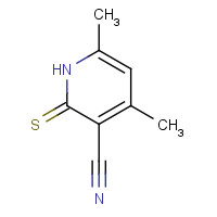 54585-47-6 3-CYANO-4,6-DIMETHYL-2-MERCAPTOPYRIDINE chemical structure